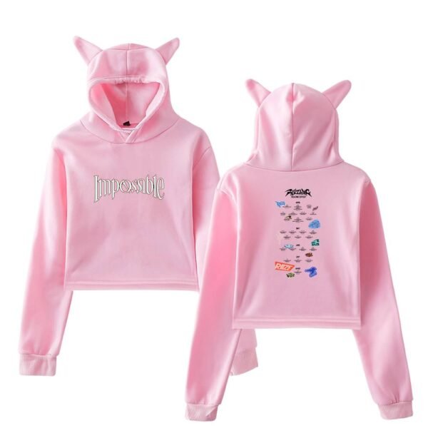 Riize Cropped Hoodie #4 - Image 5